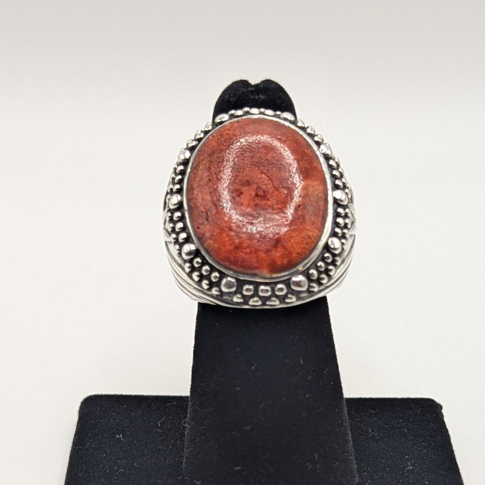 Sterling ring, size 6